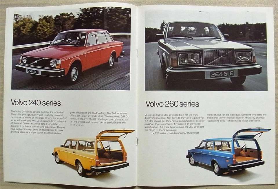 VOLVO 66 343 244 245 264 265 Sales Brochure For 1978 #RSP/PV 5336-78/2 - Image 3 of 4
