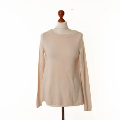 Pull femme FTC cachemire couleur crème 100% cachemire taille XS 13258 - Photo 1/4