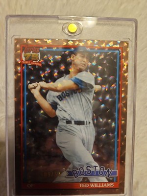 2026 Topps Series 2 Ted Williams Gold 9/50 JERSEY MATCH Red Sox SSP 1 Of A Kind