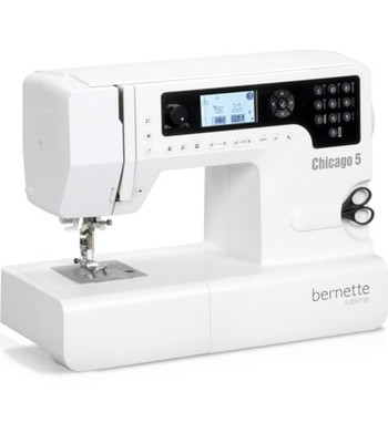 Bernette Chicago 5 Nähmaschine   Swiss Design, kompakt, elektrisch