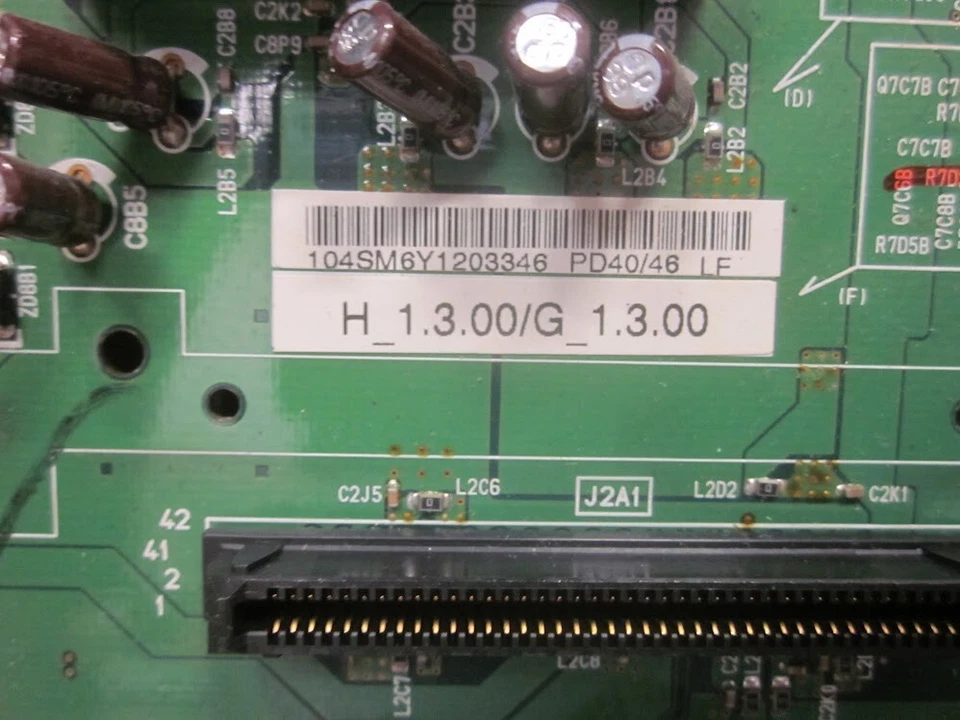 NEC MultiSync LCD4010 L404G6 Main Board J2090351 - Works Great - Image 4 of 4