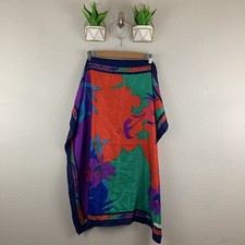 SUNKYUNG SA Floral print SCARF 35X35