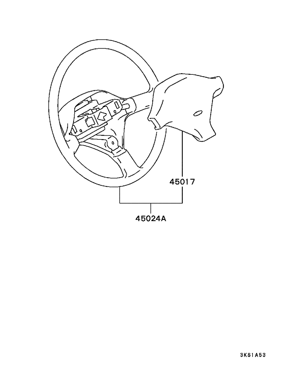 トレーディング本セット MITSUBISHI MONTERO V1# V2# V3# V4# 1992-1999 Genuine Steering