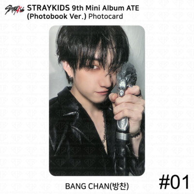 Stray Kids 9th Mini Album ATE Official Photocard Chk Chk