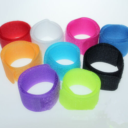 20 PCS Phones Cable Wrap Loop Fastener Cable Wrapper Ties Cord Organizer Ties - Picture 3 of 11