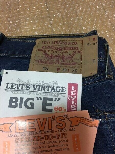 LEVI'S VINTAGE CLOTHING LVC 1960 model USED processing 501 LEVI'S VINTAGE CLOTHING LVC 1960 model USED processing 501