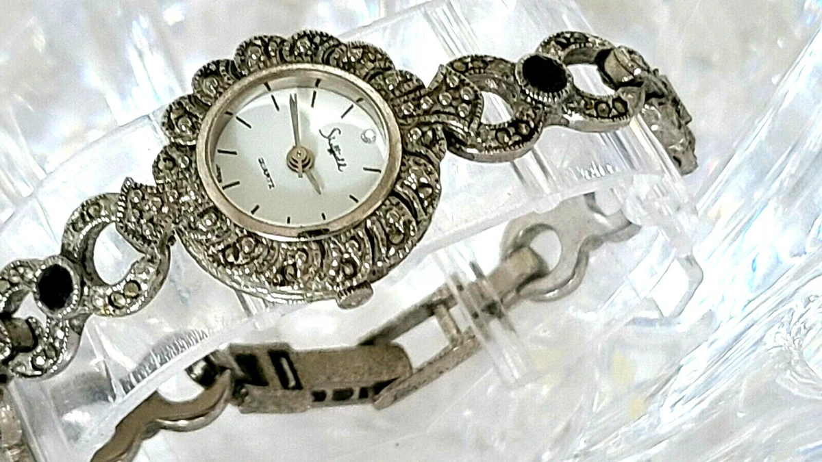 Ladies silver cheap tone watches