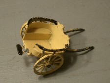 ATTELAGE CHARRETTE A BRAS PLOMB PEINT ANCIEN TAYLOR & BARRETT ENGLAND