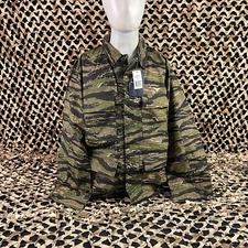 NEW BDU Jacket - Tiger Camo - Medium Long