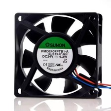 SUNON PMD2407PKB1-A DC24V 4.3W 3-Wire Inverter Cooling Fan