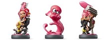 Nintendo amiibo Splatoon OCTOLING BOY / OCTOPUS / GIRL Set Switch Accessories