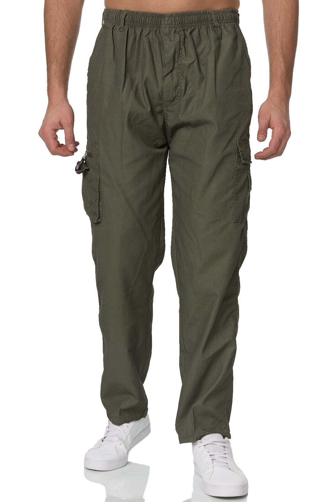 Vasego Herren Cargohose - Robuste Arbeitshose Mit 6 Taschen