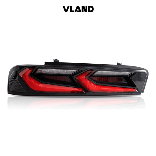 VLAND Red Lens LED Tail Lights For 2016-2018 Chevy Camaro w/Sequential - Bild 2 von 15