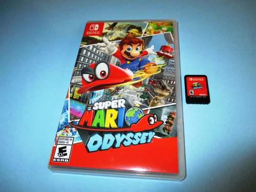 New ListingSuper Mario Odyssey Nintendo Switch Game w/Case