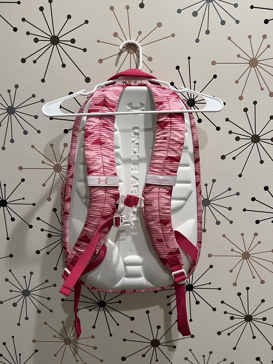 Under Armour Girls UAA Coalition Backpack Pink White 1353658  display picture 1