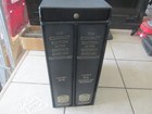 COMPACT EDITION OXFORD ENGLISH DICTIONARY 2 Vol Box Set w/ Magnifying Glass