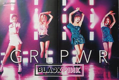 BLACKPINK - A3 Poster (42 x 28 cm) - Clipping German BRAVO Magazine Fan Sammlung