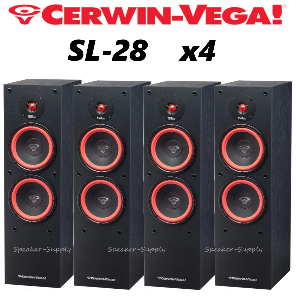 Cerwin vega floor 2025 standing speakers