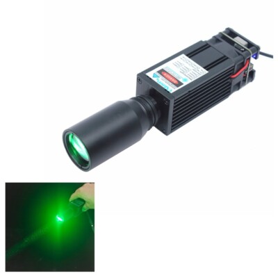 520nm 3W grünes fettes StrahlLaserModul Vogelabstoßende Laser 12V PWM Laserlampe