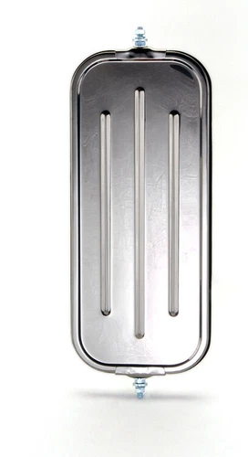 Grote 16093 Mirror, 7" X 16", Stainless Steel, OEM-Style Flat Ribbed Back Wc