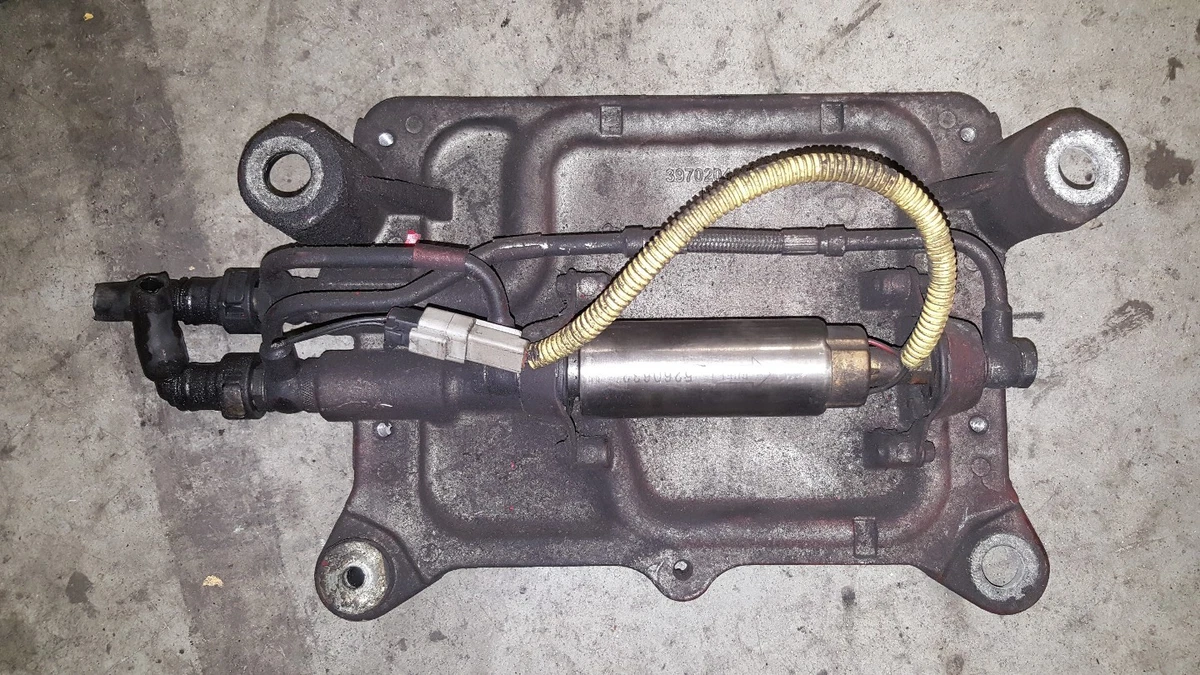CUMMINS ECM COOLING PLATE W/ FUEL PUMP 3970204 2560632 | eBay