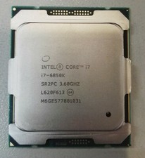 Intel Core i7-6850K CPU 6-Core 12-T 3.6GHZ 15M SR2PC LGA2011-3 140W Processor