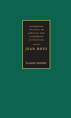 Jean Rhys Savory Hardback Cambridge University Press 9780521474344