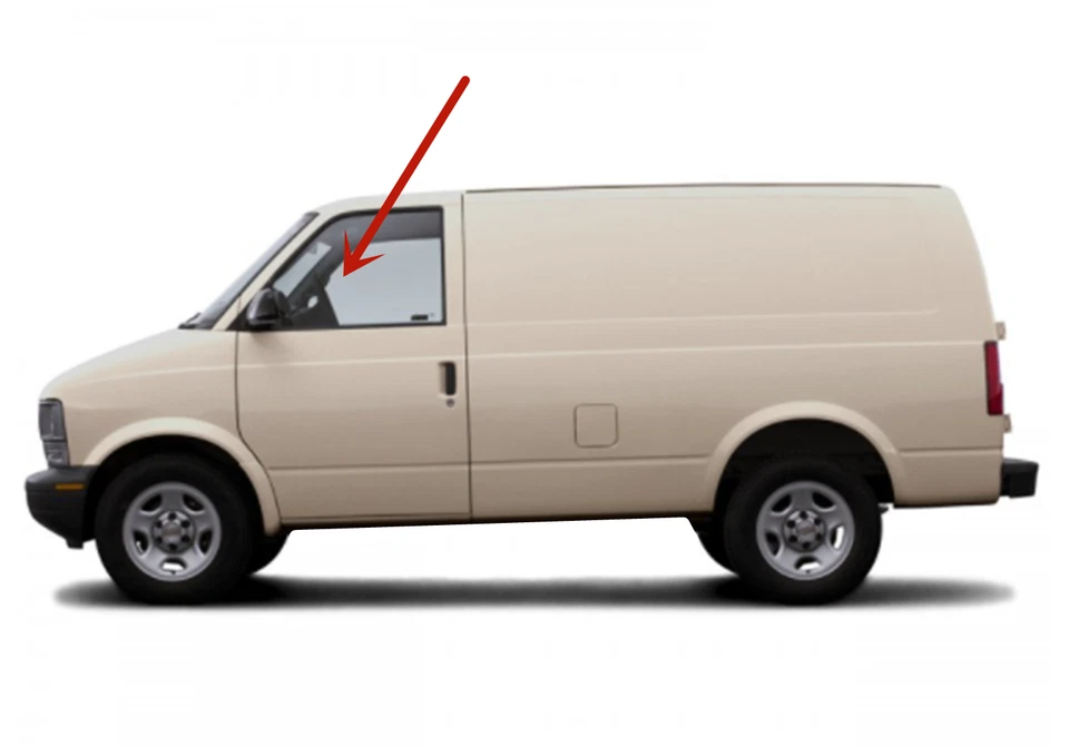 Fits 85-05 Chevy Astro & GMC Safari Van Driver Left Side Front Door Window Glass Foto 2 de 4