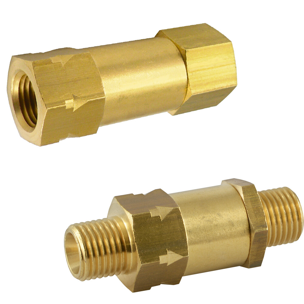 Druckluft Set NW 7,2 - Dose + Stecker Messing 10mm