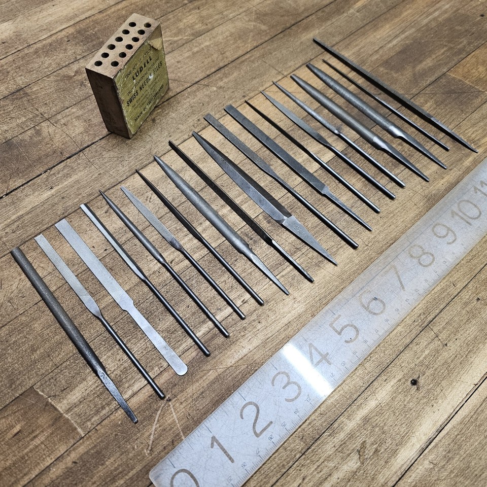 Grobet USA 16cm Joint-Round Needle File, Cut 4, Item No. 31.545...