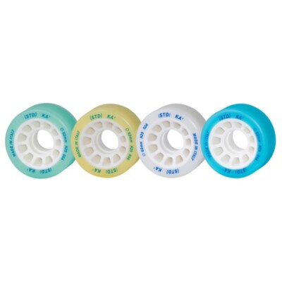 STD SKATES KA LIGHT Dance Roller Skate Wheels (Set of 8, 63mm)