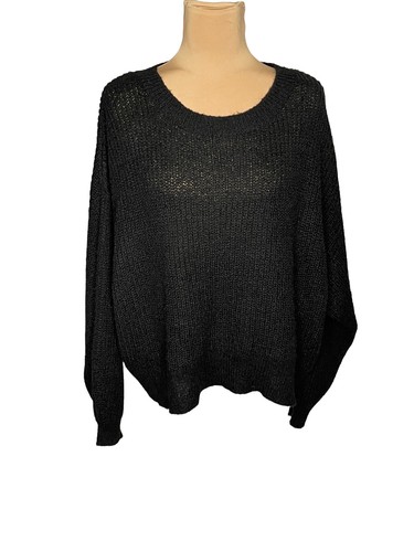 H\u0026M Label of Graded Goods Black Knit 