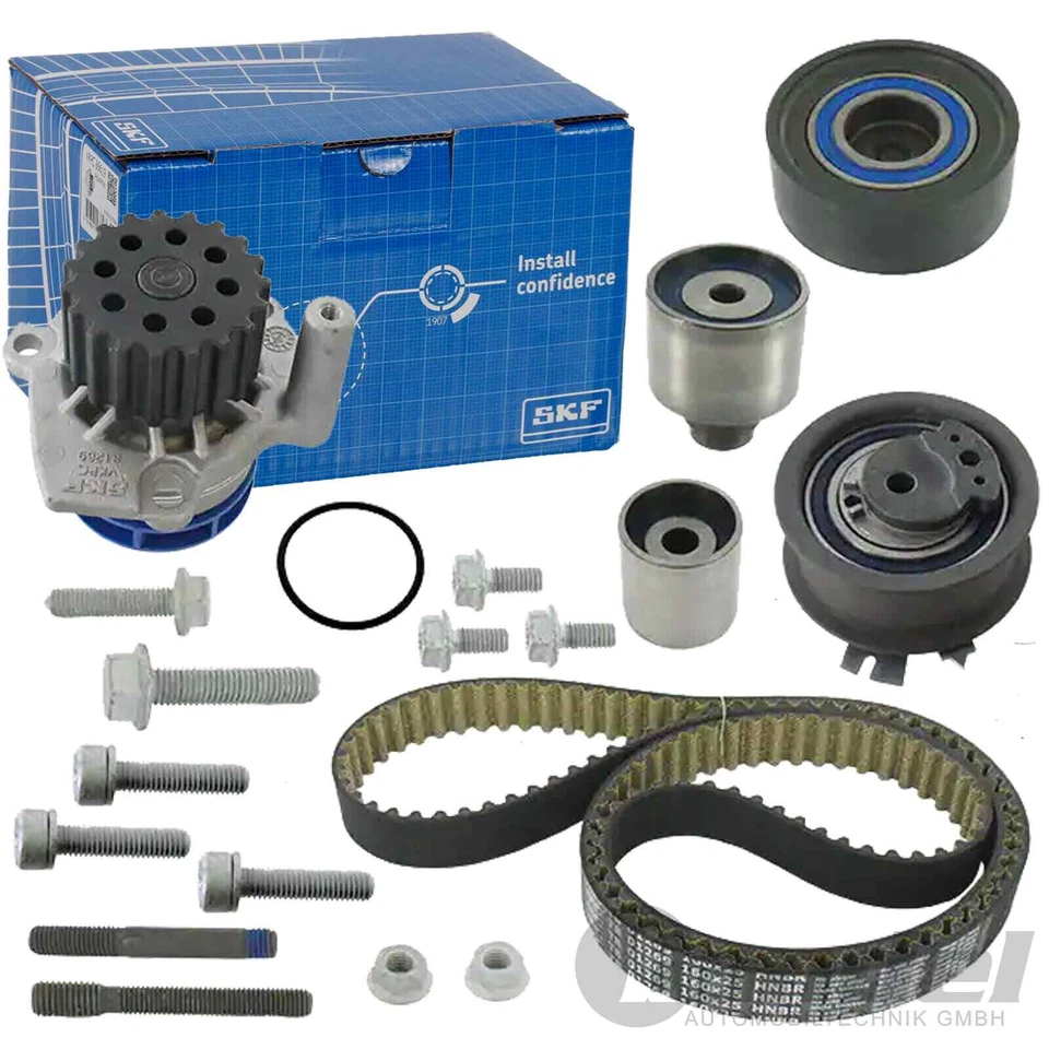 SKF ZAHNRIEMEN-SATZ passend für AUDI A1 A3 A4 B8 A5 A6 VW T5 PASSAT GOLF 5 TDI