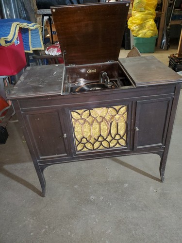 Edison BC 34 Baby Console Phonograph For Parts Or Repair