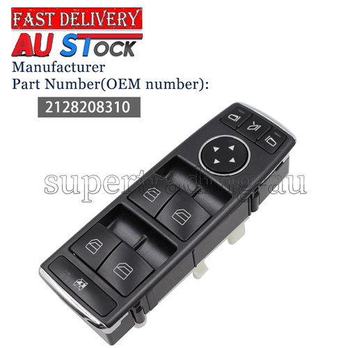 Front Right Window Switch Control for Mercedes C E GLK X204 W212 W204 S204 07-16 - Picture 3 of 12