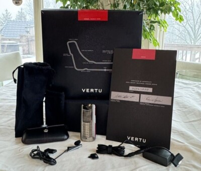 Vertu Ascent Monza Extremely Rare (Racetrack Legends Series) New with box