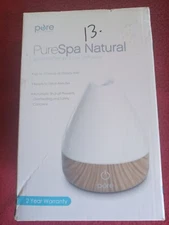 Pure Spa Natural Aromatherapy Oil Diffuser  Ultra Quiet Technology, Color Changi