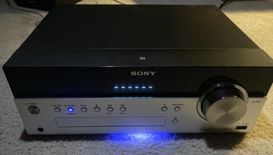 Sony HCD-SBT100 Bluetooth Micro Music System & Speakers (Tested & Working) Clean - Image 3 of 4