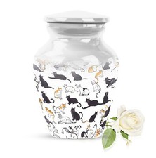 PAWS Urn for Cremation - A Feminine Tribute Full of Grace Keepsake