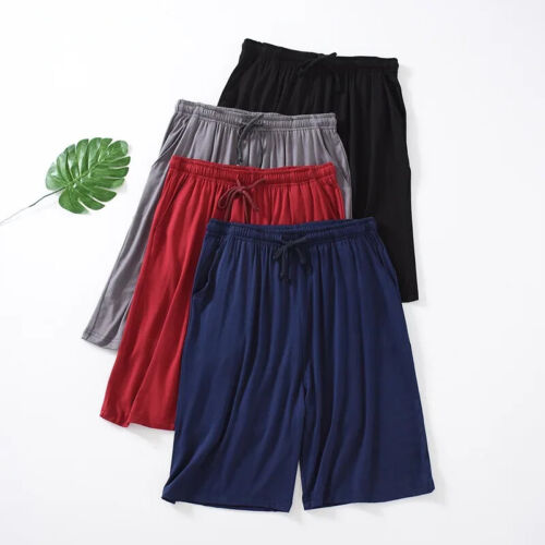 Men's Pajama Pants Men Summer Thin Five-point Home Shorts Loose Casual New