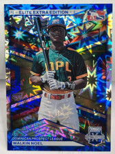 Walkin Noel 2023 Panini Elite Extra Edition #172 - BLUE FOTL #'d 9/16 - DPL