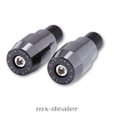 HIGHSIDER Lenkergewichte Lenkerenden f&uuml;r Yamaha Schwarz M16x1.5