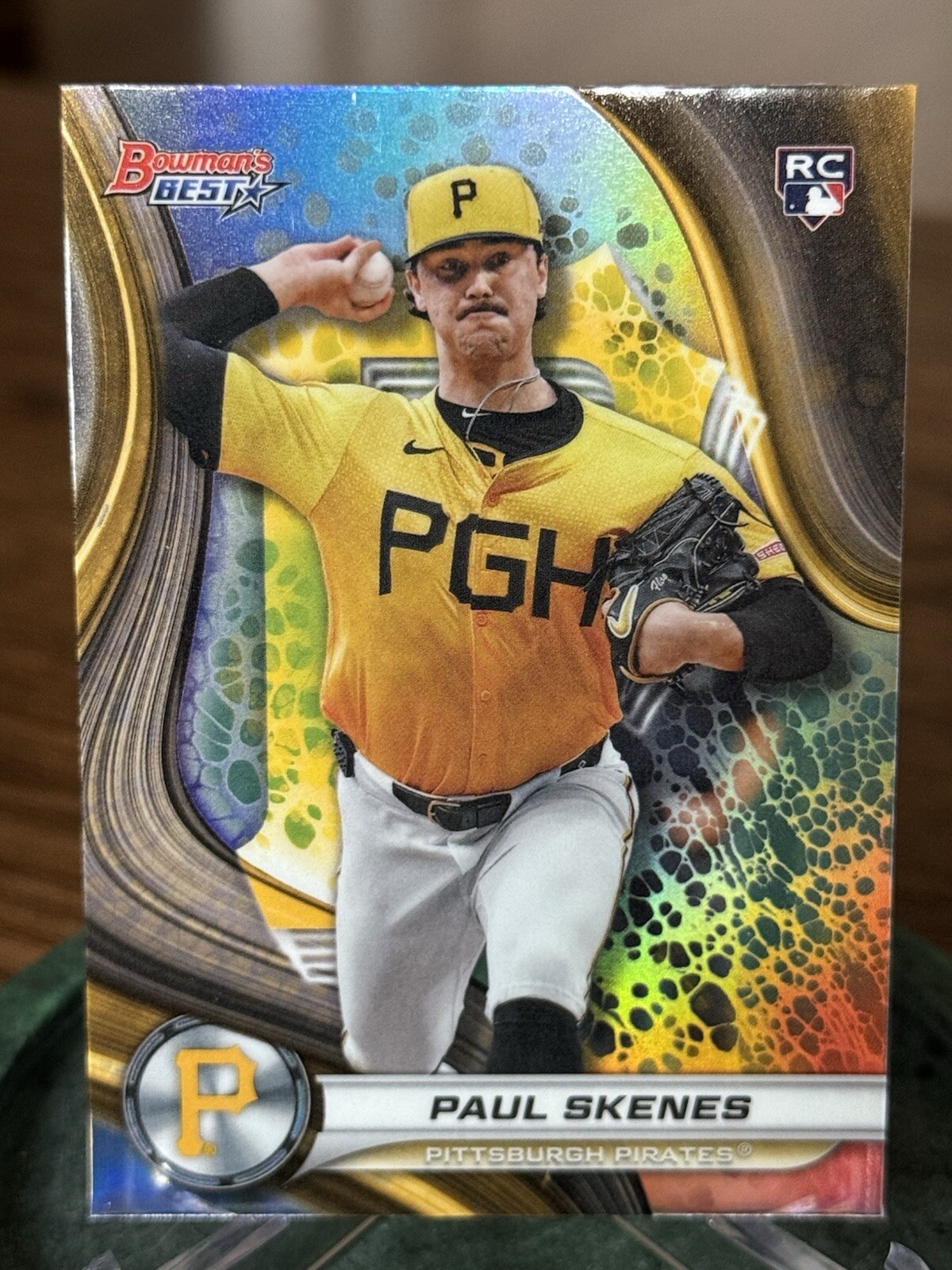 2024 Topps Bowman’s Best Paul Skenes Refractor #53 RC