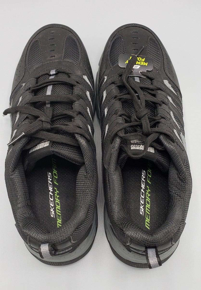 Skechers Sport Mens Black Grey Stamina Plus Rappel Memory  display picture 2