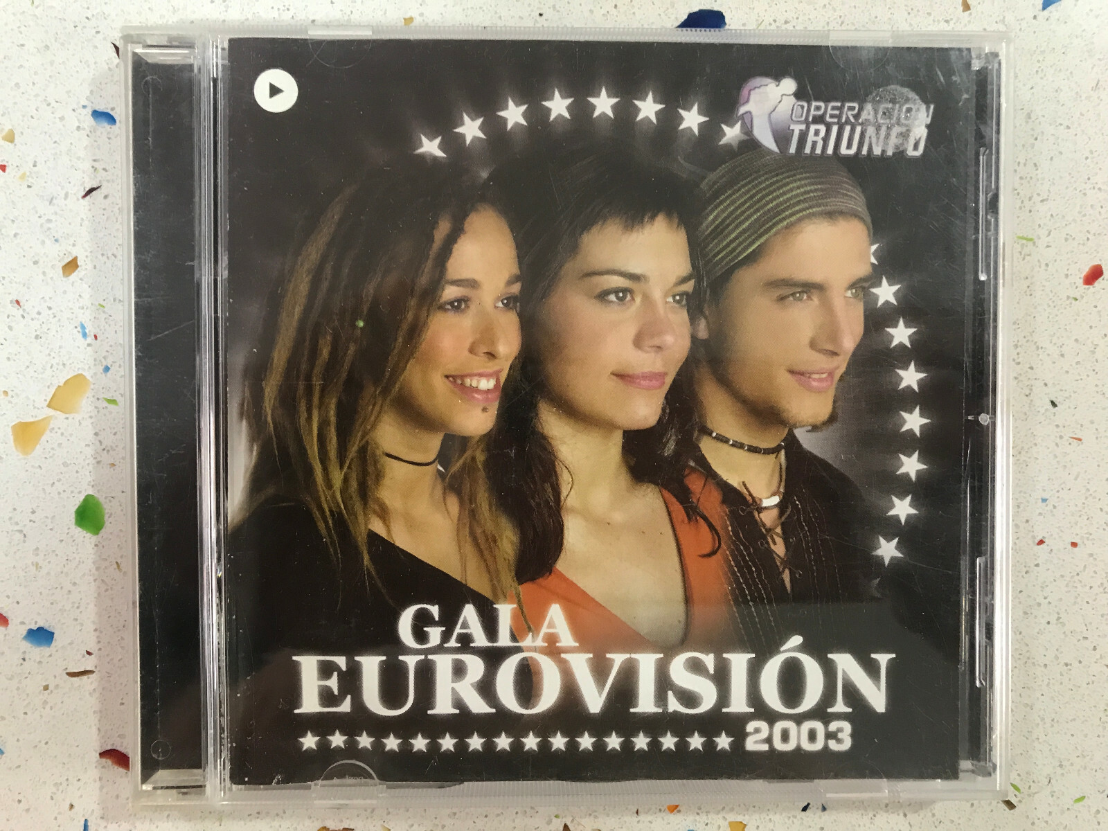 Operacion Triunfo Cd Gala Eurovision 2003 Manuel Carrasco Beth Ainkoa