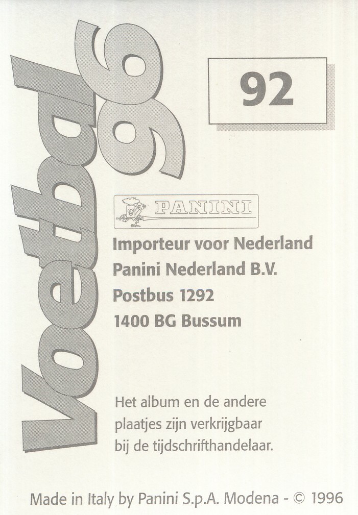 079 EIDUR GUDJOHNSEN ? ROOKIE ICELAND PSV.EINDHOVEN STICKER PANINI