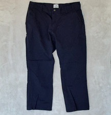 Tyndale FR Pants Mens Navy Fire Resistant 12 CAL Cat 2 36"x29" Cotton Chino