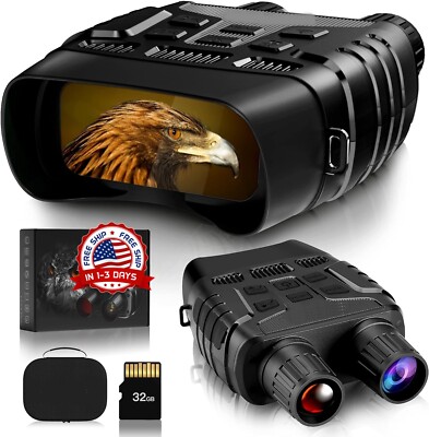 Binoculares Digitales De Vision Nocturna Por Infrarrojos Foto HD Video  Lentes