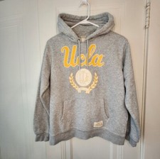 UCLA Bruins Hoodie Women's Medium H M Pullover Cotton Blend Size Small