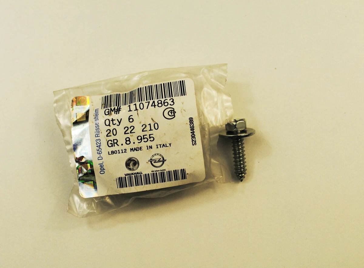 Original Opel Schraube Wischer an Halter 11074863 GM 2022210 | eBay